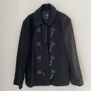 GAP Women’s Wool Blend Zipper Front Coat